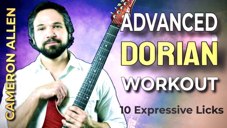 Advanced Dorian Workout: 10 Expressive Licks
